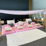 SLEEPOVER WITH FABRIC (For kids only)